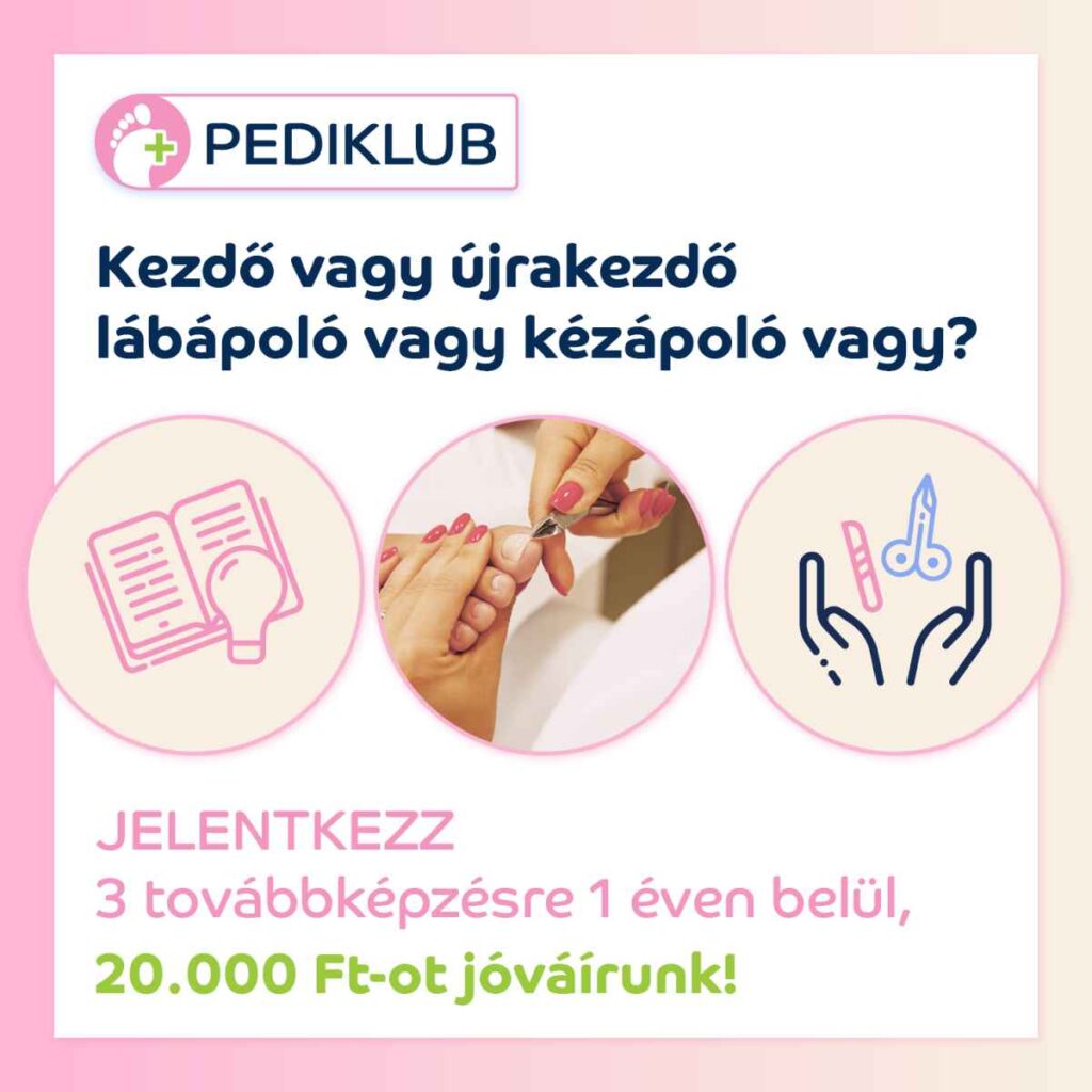 Akciós pedikűrös továbbképzés